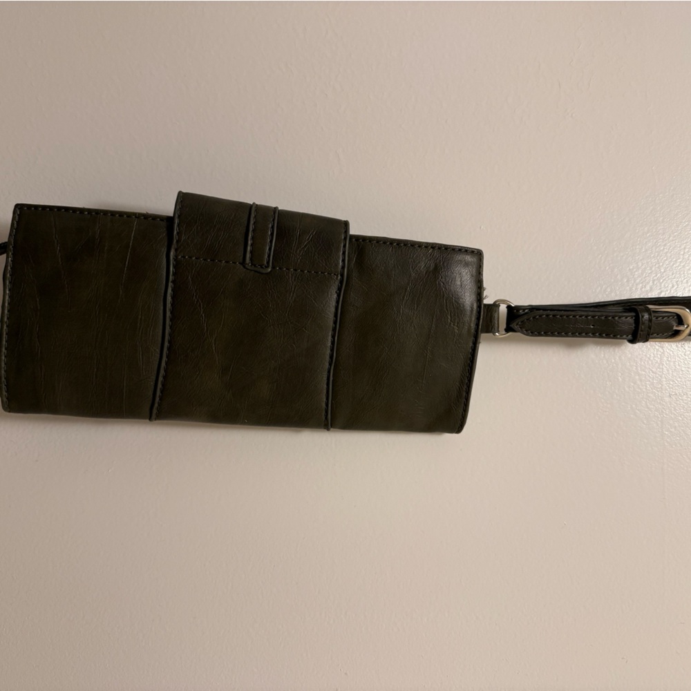 Jimmy Choo Olive Green Wallet - Picture 3 of 6